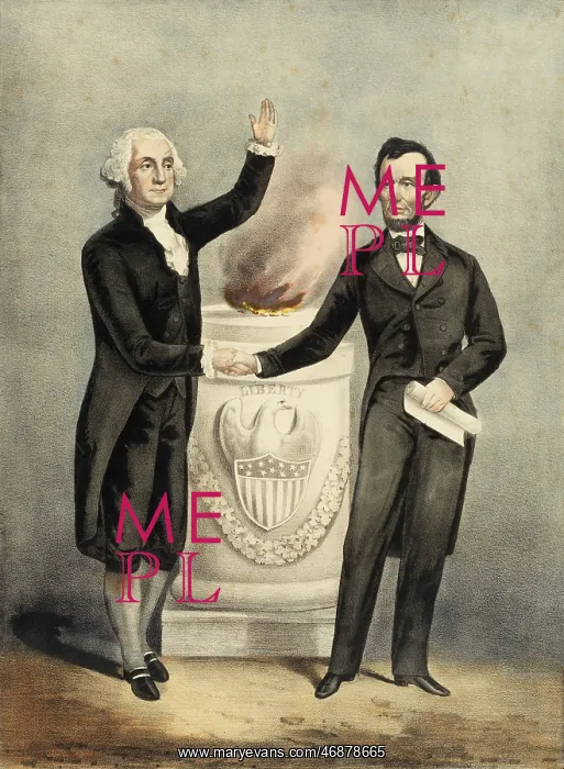 : George Washington and Abraham Lincoln