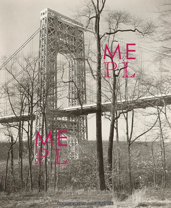 : George Washington Bridge - architecture - NYC : George Washington Bridge - architecture - NYC