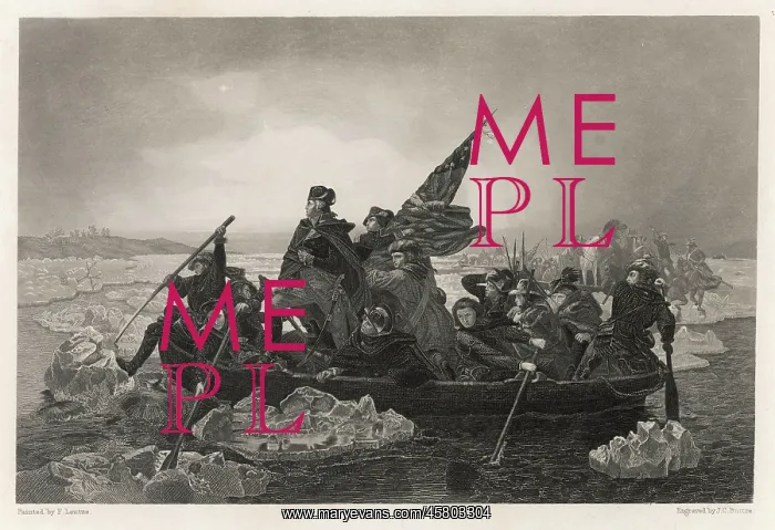 : George Washington crossing the Delaware River : George Washington crossing the Delaware River