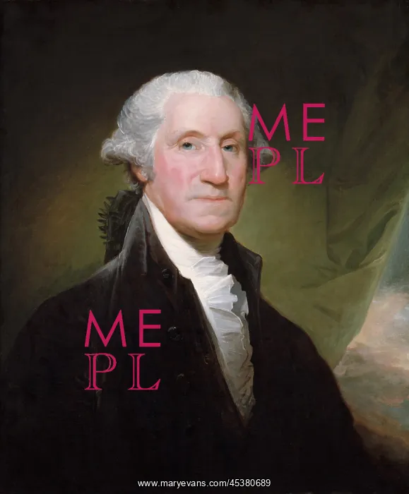 : George Washington, by Gilbert Stuart, 1795 : George Washington, by Gilbert Stuart, 1795