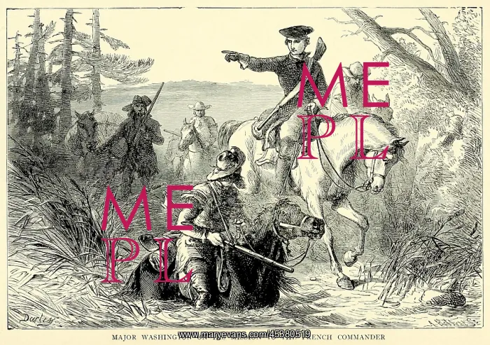  : George Washington led an eight man British