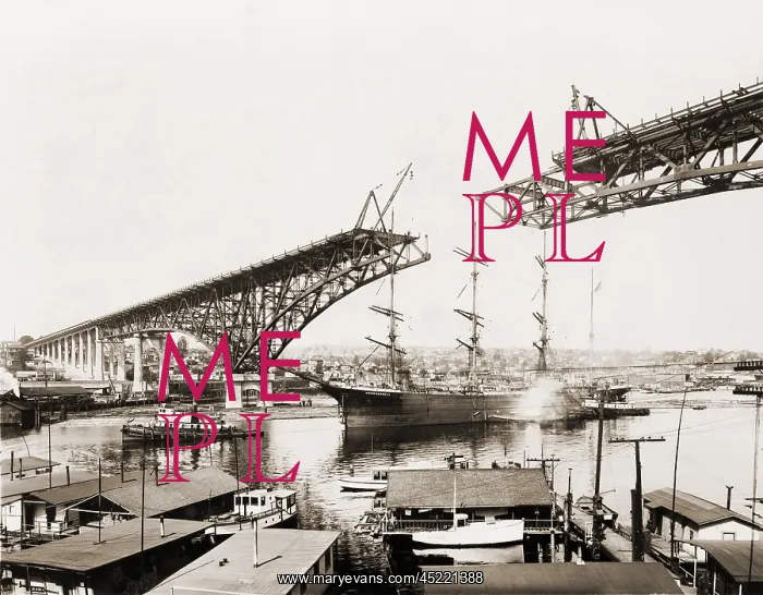 : The George Washington Memorial Bridge (Aurora ? : The George Washington Memorial Bridge (Aurora ?
