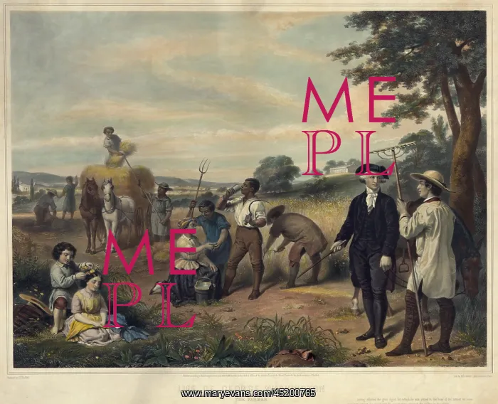 : George Washington as a plantation owner. ? : George Washington as a plantation owner. ?
