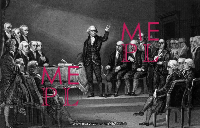 : George Washington presiding at the Convention ? : George Washington presiding at the Convention ?