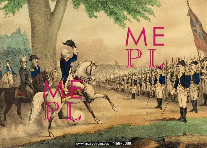 : George Washington Taking Command of the American Army : George Washington Taking Command of the American Army