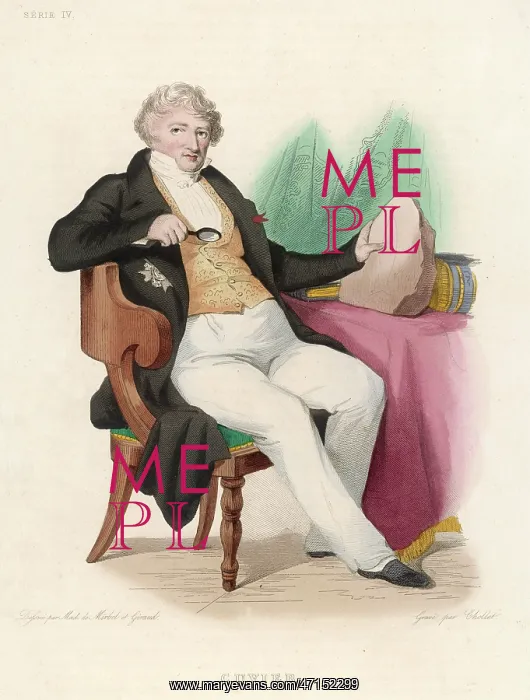 : Georges Cuvier, French scientist : Georges Cuvier, French scientist