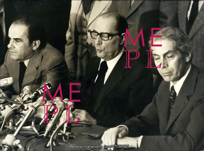 : Georges Marchais, Francois Mitterrand, Robert Fabre, Paris : Georges Marchais, Francois Mitterrand, Robert Fabre, Paris