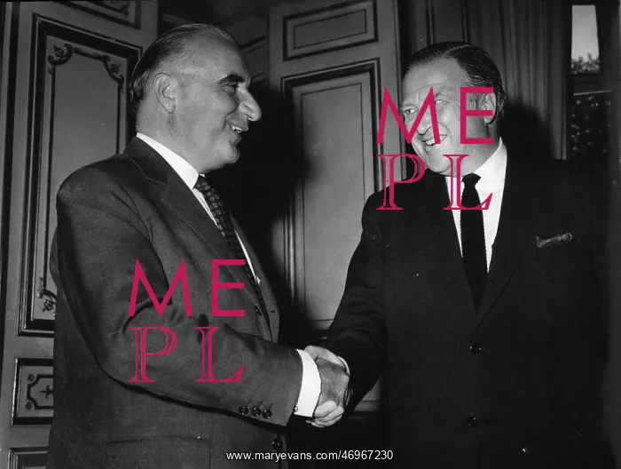 : Georges Pompidou and Henry Ford : Georges Pompidou and Henry Ford