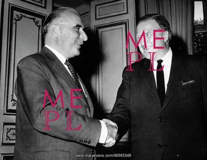 : Georges Pompidou and Henry Ford : Georges Pompidou and Henry Ford
