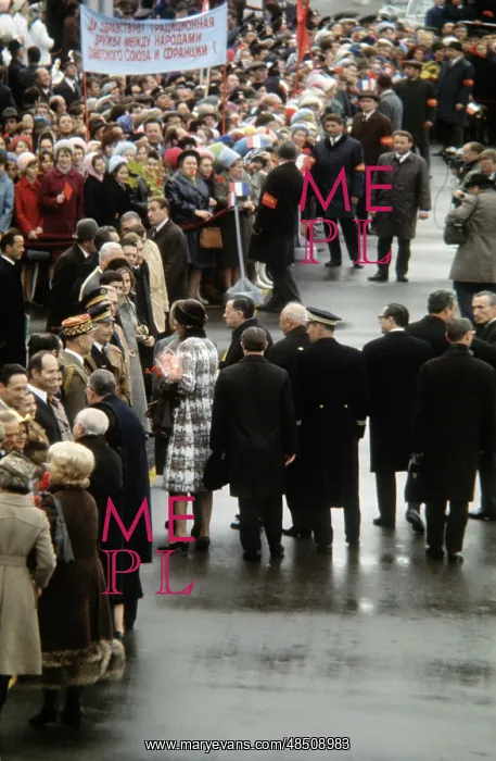 : Georges Pompidou visiting USSR, 1970 : Georges Pompidou visiting USSR, 1970
