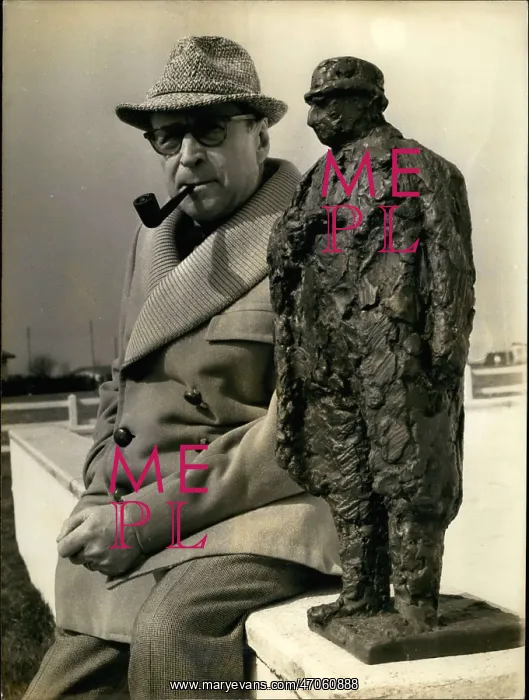 : Georges Simenon, Belgian crime writer, 70th birthday : Georges Simenon, Belgian crime writer, 70th birthday