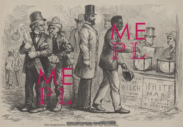 : Georgetown elections - the Negro at the ballot-box : Georgetown elections - the Negro at the ballot-box