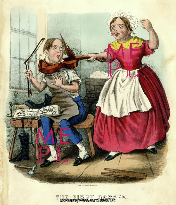 : Georgian cartoon, The First Scrape : Georgian cartoon, The First Scrape