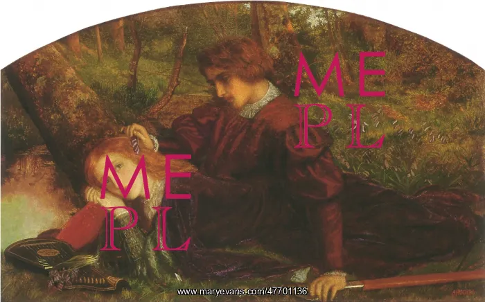  : Geraint and Enid, by Arthur Hughes