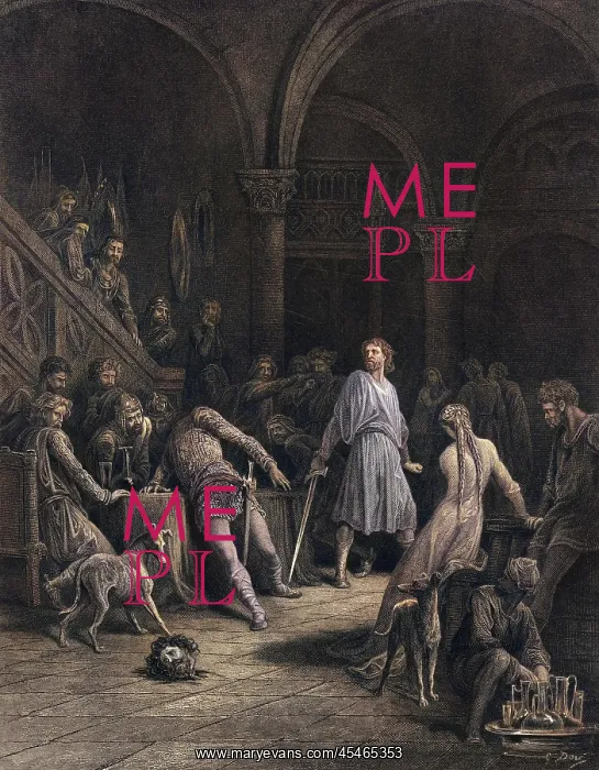 : Geraint slays Lord Doorm : Geraint slays Lord Doorm