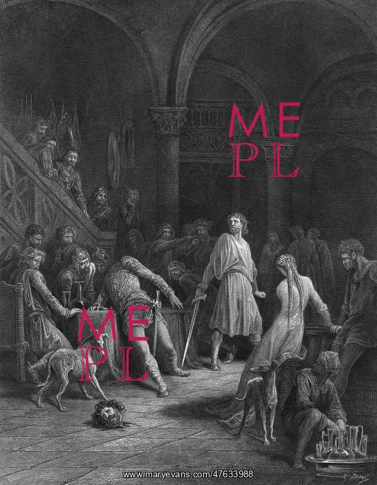 : Geraint slays Lord Doorm : Geraint slays Lord Doorm