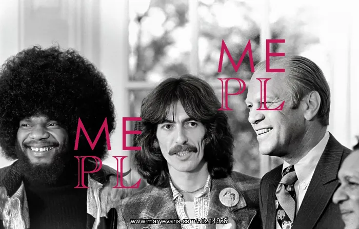 : Gerald Ford - Billy Preston - George Harrison : Gerald Ford - Billy Preston - George Harrison
