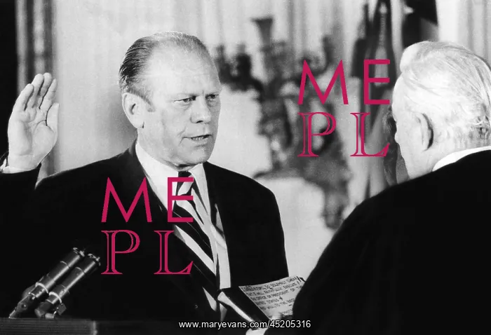 : Gerald Ford takes the Oath of Office as ? : Gerald Ford takes the Oath of Office as ?