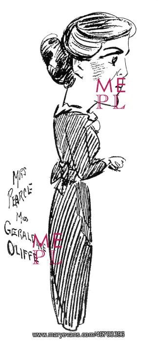 : Geraldine Oliffe as Mrs Pearce in Pygmalion, 1914 : Geraldine Oliffe as Mrs Pearce in Pygmalion, 1914
