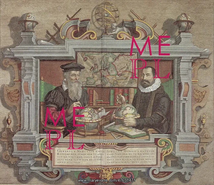: Gerardus Mercator and Jodocus Hondius : Gerardus Mercator and Jodocus Hondius