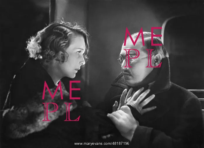 : Gerda Maurus and Peter Lorre in Unsichtbare Gegner, 1933 : Gerda Maurus and Peter Lorre in Unsichtbare Gegner, 1933