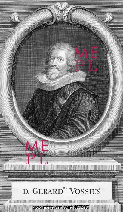: Gerhard Johannes Vossius - Dutch scholar : Gerhard Johannes Vossius - Dutch scholar