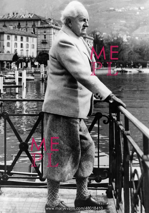 : Gerhart Hauptmann in Rapallo, 1933 : Gerhart Hauptmann in Rapallo, 1933