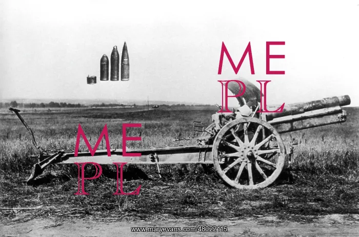 : German 15cm Model 13 heavy howitzer, WW1 : German 15cm Model 13 heavy howitzer, WW1