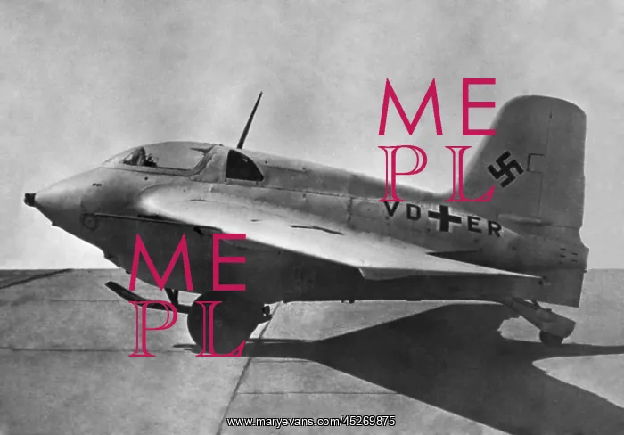 : German Me 163 was a high-speed, fast-climbing : German Me 163 was a high-speed, fast-climbing