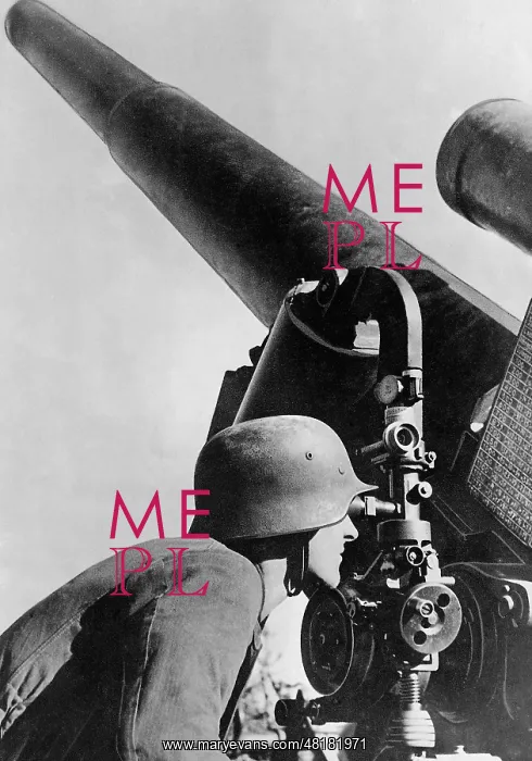 : German 21 cm mortar in WWII on the Eastern front, 1944 : German 21 cm mortar in WWII on the Eastern front, 1944