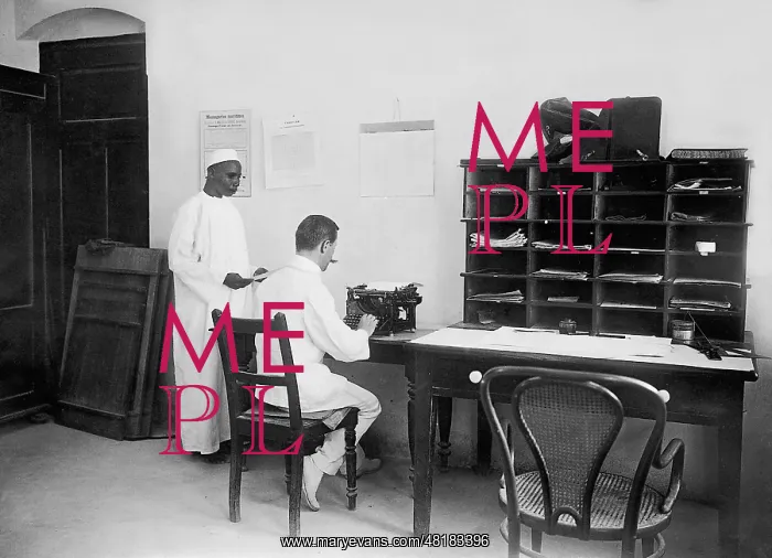 : German Administration Office in Dar es Salaam, 1908 : German Administration Office in Dar es Salaam, 1908