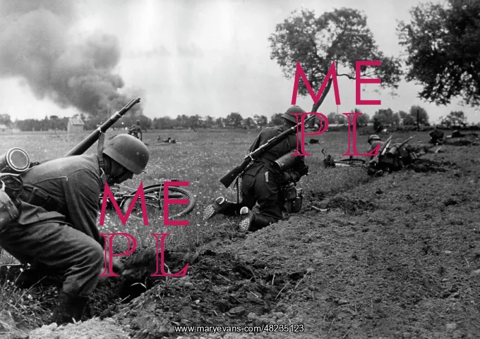: German advance party on the Eastern Front, 1941 : German advance party on the Eastern Front, 1941