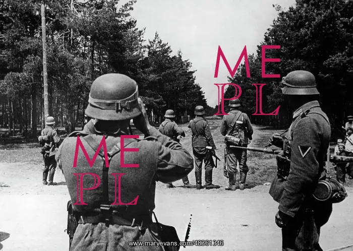 : German advance party on the Eastern front, 1941 : German advance party on the Eastern front, 1941