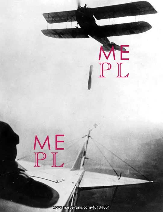 : German airplane dropping a bomb, 1916 : German airplane dropping a bomb, 1916