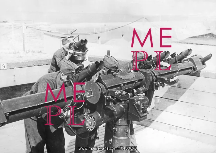 : German anti-aircraft at the Atlantic Wall, 1943 : German anti-aircraft at the Atlantic Wall, 1943