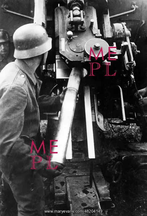 : German anti-aircraft gun on the Eastern Front, 1941 : German anti-aircraft gun on the Eastern Front, 1941