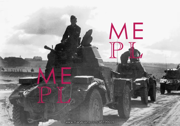 : German armored reconnaissance vehicle on the Eastern Front : German armored reconnaissance vehicle on the Eastern Front
