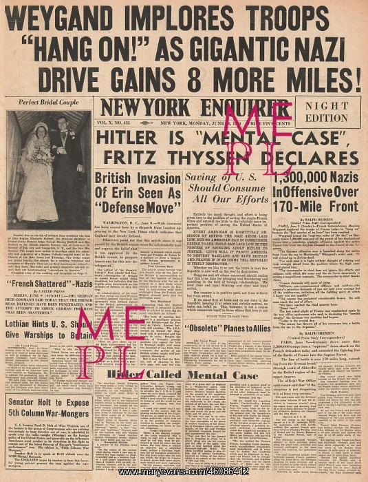 : German army continues advance towards Paris : German army continues advance towards Paris