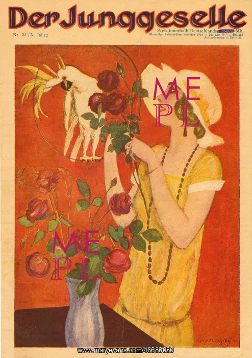 : German Art Deco Magazine Cover : German Art Deco Magazine Cover