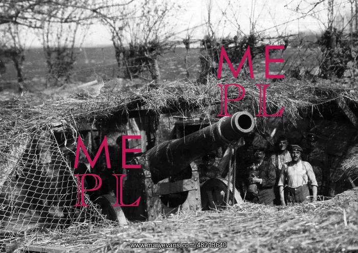 : German artillery at the Western Front, 1917 : German artillery at the Western Front, 1917