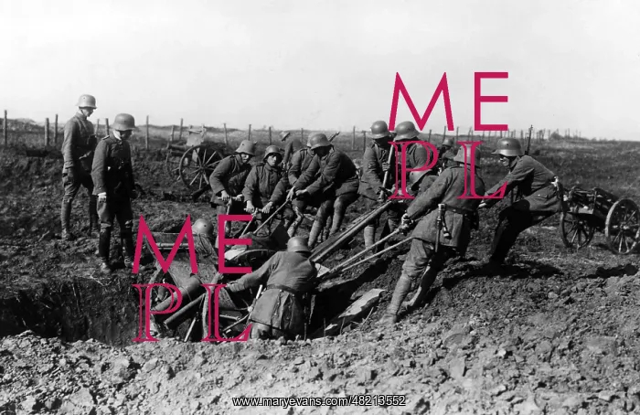 : German artillery at the Western Front, 1918 : German artillery at the Western Front, 1918