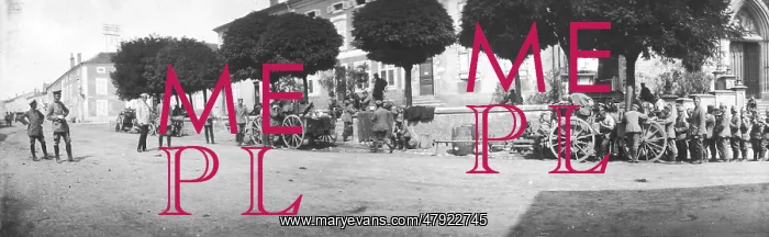  : German artillery WWI