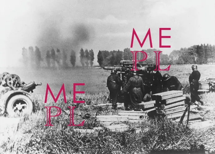  : German artillery WWII