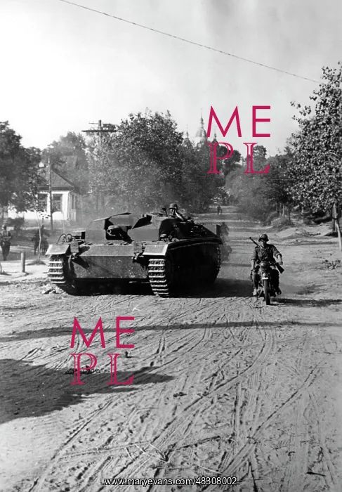 : German assault gun III - Eastern Front, 1941 : German assault gun III - Eastern Front, 1941