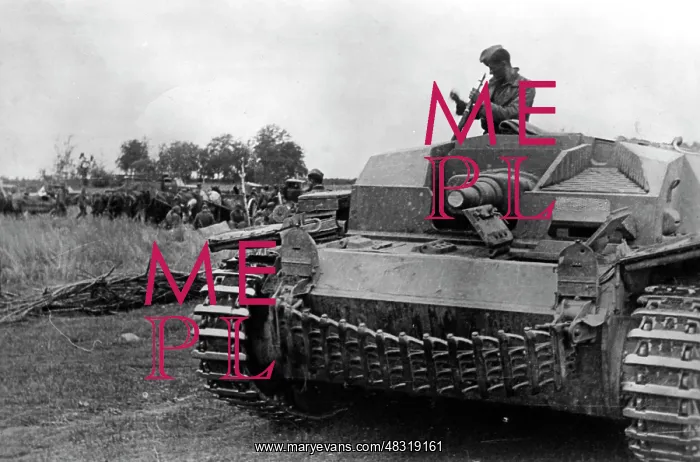 : German assault gun III - Eastern Front, 1941 : German assault gun III - Eastern Front, 1941