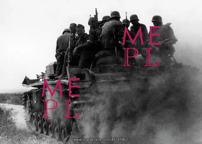 : German assault gun and infantry on the Eastern Front, 1941 : German assault gun and infantry on the Eastern Front, 1941