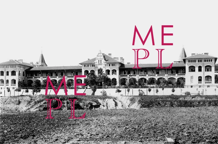 : German barracks in Qingdao, 1909 : German barracks in Qingdao, 1909