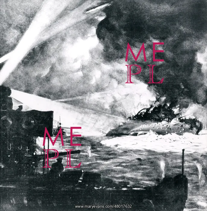 : German battleship sinking at night, WW1 : German battleship sinking at night, WW1