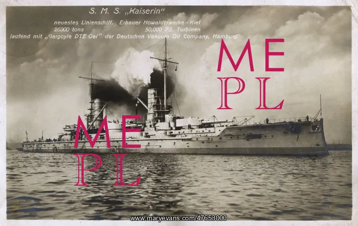  : German battleship SMS Kaiserin