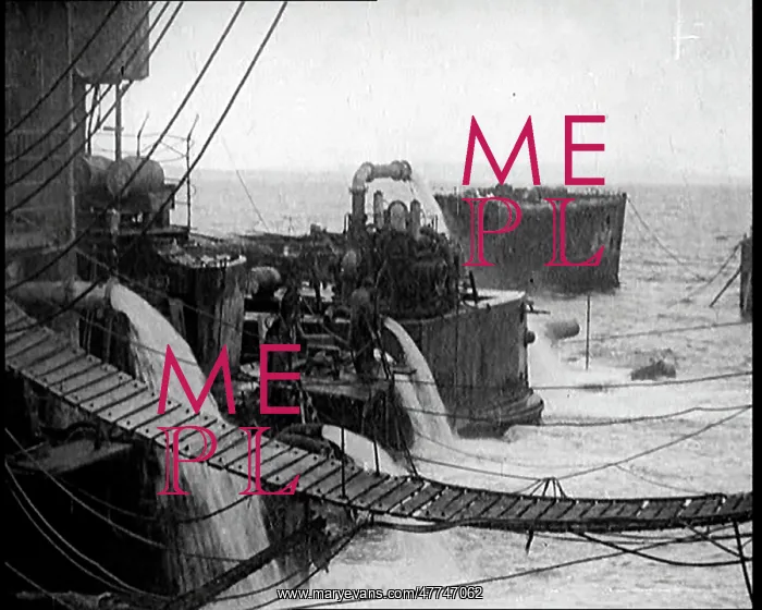: German Battleships Being Salvaged in Scapa Flow : German Battleships Being Salvaged in Scapa Flow